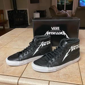 Vans Metallica Black SK8-Hi Reissue